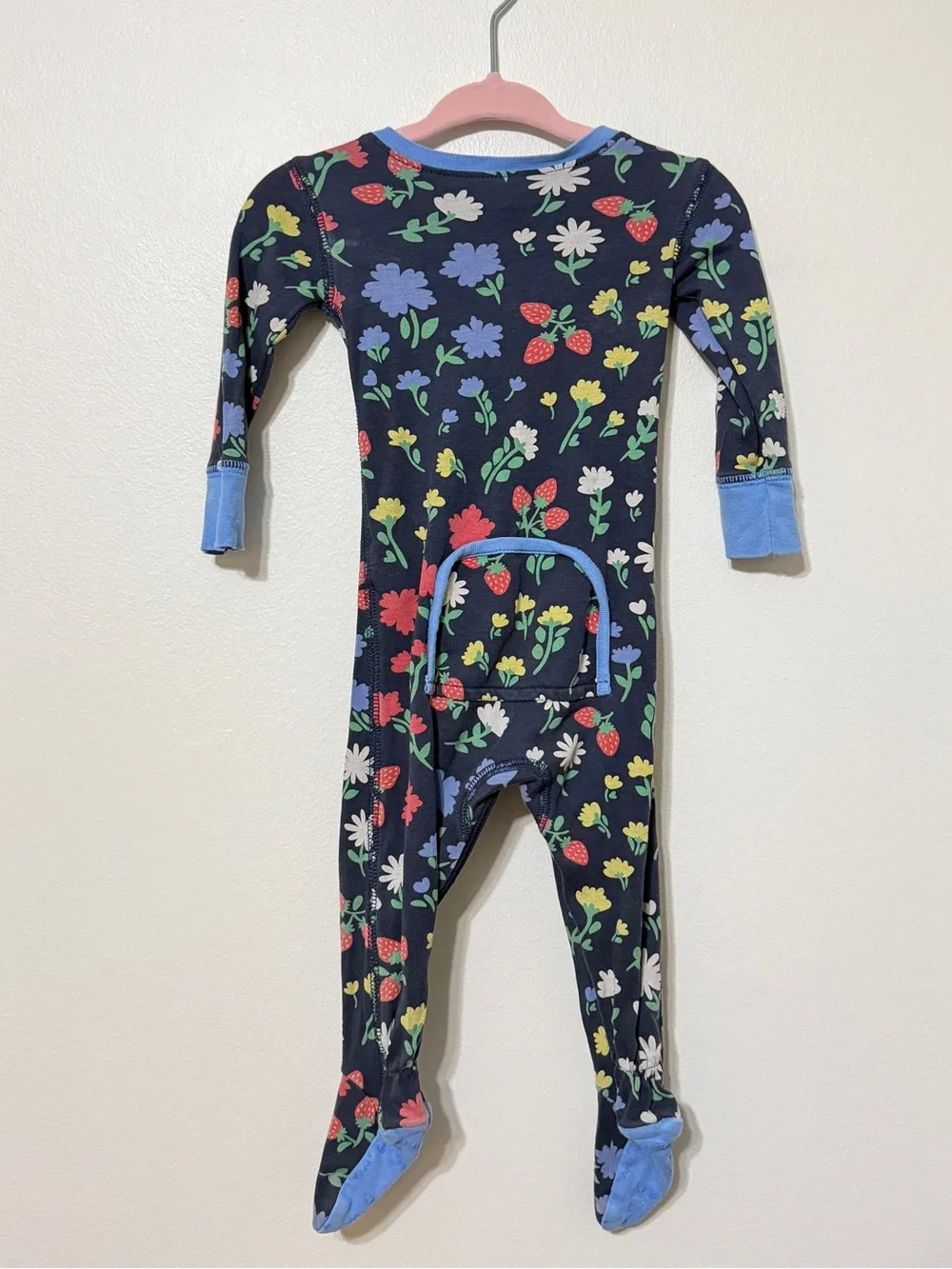 The Beaufort Bonnet Company Floral Strawberry zippy 6-12 months